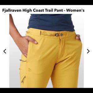 Fjallraven high coast trail hiking pants new